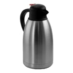 MegaChef 2-Liter Thermal Beverage Carafe, Silver