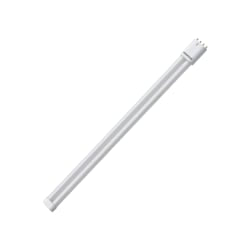 Sylvania LEDlescent DULUX L TT5 LED Tubes, Ballast Bypass, 22inL, 3500 Kelvin, 17 Watt, Pack Of 10 LED Tubes