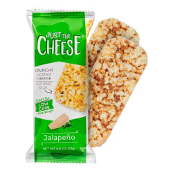 Just The Cheese JalapeÃƒÆ’Ã‚Â±o Cheese Bars, 0.08 Oz, 2 Bars Per Pack, Carton Of 24 Packs