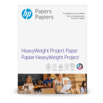 HP Heavyweight Project Paper, White, Letter (8.5in x 11in), 250 Sheets Per Pack, 95 Brightness, 40 Lb, 95 Brightness