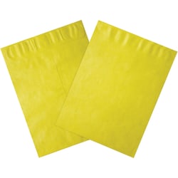 Tyvek Envelopes, 10in x 13in, Yellow, Pack Of 100