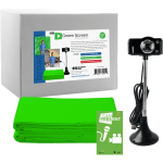 Hamilton Buhl STEAM Education- Green Screen Production Kit - ABS Plastic, Polyester - Green