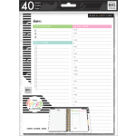 Happy Planner Classic Filler Paper, 40 Sheets, 7in x 9-1/4in, Daily