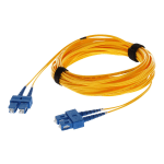 AddOn 7m SC OS1 Yellow Patch Cable - Patch cable - SC/UPC single-mode (M) to SC/UPC single-mode (M) - 7 m - fiber optic - duplex - 9 / 125 micron - OS1 - halogen-free - yellow