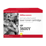 Office Depot Remanufactured Yellow Toner Cartridge Replacement For HP 502A, Q6472A, R-Q6472A