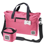 Mobile Dog Gear Day Away Tote Bag, 11inH x 5inW x 16inD, Pink