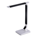 Bostitch Touch-Panel LED Desk Lamp, 17-3/4inH, Black