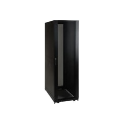 Tripp Lite 48U Rack Enclosure Server Cabinet Shock Pallet w/ 3000LB Capacity - Rack enclosure cabinet - black - 48U - 19in - with 1,250 lb. capacity shock pallet