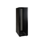 Tripp Lite 48U Rack Enclosure Server Cabinet Shock Pallet w/ 3000LB Capacity - Rack enclosure cabinet - black - 48U - 19in - with 1,250 lb. capacity shock pallet