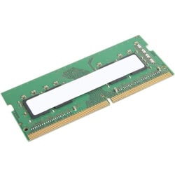 Lenovo - DDR4 - module - 8 GB - SO-DIMM 260-pin - 3200 MHz / PC4-25600 - 1.2 V - unbuffered - non-ECC - CRU, Brown Box - green - for K14 Gen 1; ThinkPad E14 Gen 3; E14 Gen 5; L15 Gen 3; P14s Gen 3; T14 Gen 3; V15 G2 ITL