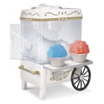 Nostalgia Snow Cone Maker, 10-1/2in x 15-1/2in, White