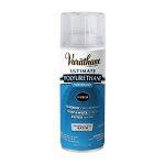 Varathane Ultimate Water-Based Polyurethane, 11.25 Oz, Crystal Clear Satin, Pack Of 6 Spray Cans