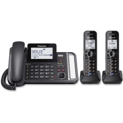 Panasonic Link2Cell DECT 6.0 Cordless Phone, KX-TG9582B