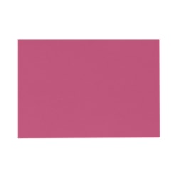 LUX Flat Cards, A1, 3 1/2in x 4 7/8in, Ruby Red, Pack Of 50