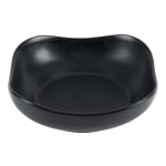 Foundry Square Scalloped Bowls, 28 Oz, 7 5/8in, Black, Pack Of 12 Bowls