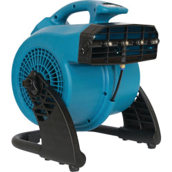 XPOWER FM-48 Misting Fan - 3 Speed - Misting Hub, Rotatable Head, Adjustable Airflow - 15.2in Height x 12.3in Width - Polypropylene