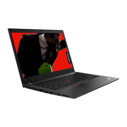 Lenovo ThinkPad T480S Refurbished Laptop, 14in Screen, Intel Core i7, 16GB Memory, 256GB Solid State Drive, Windows 10 Pro