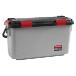 Rubbermaid Pulse Mop Charging Bucket, 13 Qt, Gray