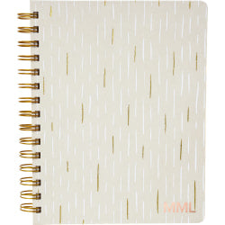 TOPS Second Nature 100% Recycled Perforated Notebook, 6in x 9 1/2in, 1 Subject, College Ruled, 40 Sheets, White