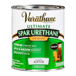 Varathane Ultimate Oil-Based Spar Urethane, 1 Qt, Clear Satin, Pack Of 2 Cans