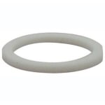 T&S Brass Bottom Gasket For Eterna Series, 13/16in, White