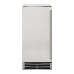 Edgecraft MAXX ICE Premium Outdoor Ice Maker, 50 Lb, Silver