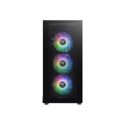 Thermaltake Divider 300 TG ARGB - MDT - ATX - no power supply (PS/2) - black - USB/Audio