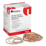 Universal Assorted Size Boxed Rubber Band - Size: #54 x 0.03in Thickness - 12lb/in - Rubber - Beige