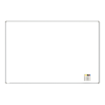 Ghent Nexus Magnetic Dry-Erase Whiteboard, 48in x 72in, Aluminum Frame With Satin Silver Finish