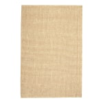 Anji Mountain Zatar Wool And Jute Rug, 2ft x 3ft, Natural/Tan