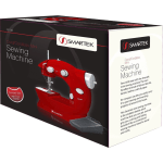 Smartek Mini Sewing Machine With Pedal, Red