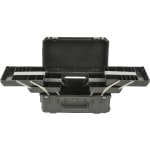 SKB Cases iSeries Protective Case Tech Box With Dual Trays, 20-1/2in x 11-1/2in x 7-1/2in, Black