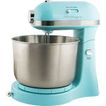 Nostalgia CLSMIXER356AQ 3.5-Quart Stand Mixer, Aqua