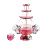 Nostalgia NLPF150 Lighted Party Fountain, 20-1/4inH x 11-3/4inW