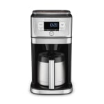 Cuisinart Grind And Brew 10-Cup Coffee Maker, Black/Chrome