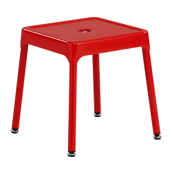 Marco Hexagon Seating Ottoman, Papaya