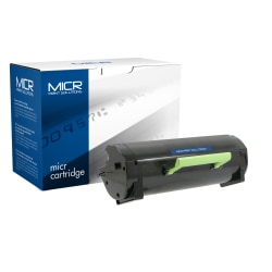 MICR Print Solutions Remanufactured Extra-High-Yield Black MICR Toner Cartridge Replacement For Lexmark MS517, MCR517M