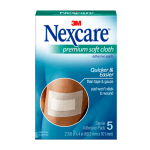 3M Nexcare Premium Adhesive Pads, 2 3/8in x 4in, Pack Of 3