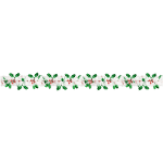 Amscan 220458 Christmas Holiday Tinsel Garlands, 18ft, White, Set Of 2 Garlands