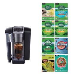 Keurig K1500 Bundle With 8 Sleeves Of K-Cup Pods