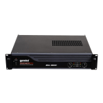 Gemini XGA 3000 - Amplifier - 3000 Watt (total)