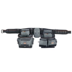 Ergodyne Arsenal Tool Belt, 28-Pocket, X-Large, Gray, 5500