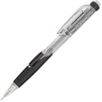 Pentel Twist-Erase CLICK Mechanical Pencil, 0.9mm, #2 Lead, 59% Recycled, Black/Transparent Barrel