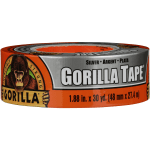 Gorilla Tape - 30 yd Length x 1.88in Width - 1 Each - Silver