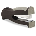 SKILCRAFT AbilityOne Stand-Up Vertical Grip Stapler, 30 Sheets Capacity, Black/Gray