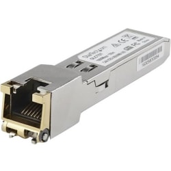 StarTech.com Juniper SFP-1GE-FE-E-T Compatible SFP Module - 10/100/1000Base-T Copper Transceiver FP1GEFEETST