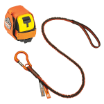 Ergodyne Squids 3193 Tape Measure Tethering Kit, 2 Lb, Orange/Gray