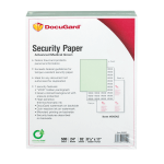 DocuGard Medical Prescription Papers, Advanced Medical 7, 1-Part, 8 1/2in x 11, 500 Sheets, Green