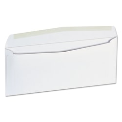 Universal #9 Business Envelopes, Gummed Closure, White, Box Of 500