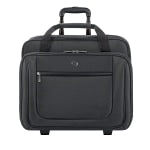 Solo New York Bryant Rolling Portfolio Bag with 17.3in Laptop Pocket, Black